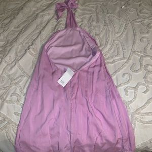 Open Back, High Neck Sun Dress